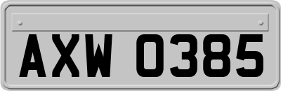 AXW0385