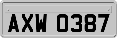 AXW0387
