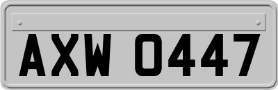 AXW0447