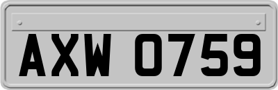 AXW0759