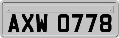 AXW0778