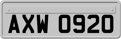 AXW0920
