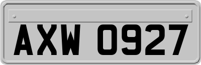 AXW0927