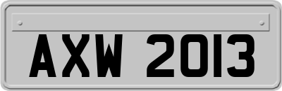 AXW2013