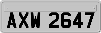 AXW2647