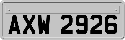 AXW2926