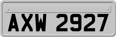 AXW2927
