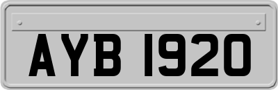 AYB1920