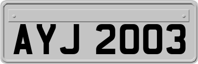 AYJ2003