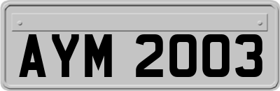 AYM2003