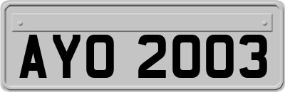 AYO2003