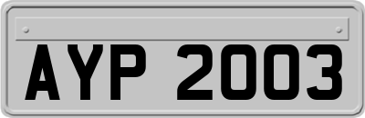 AYP2003