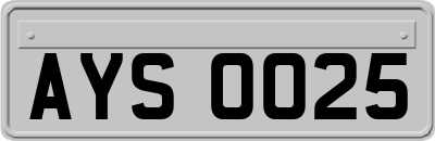 AYS0025