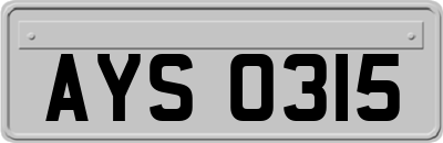 AYS0315