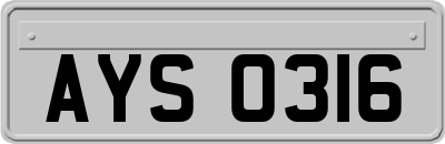 AYS0316