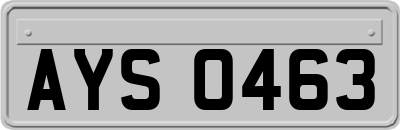 AYS0463
