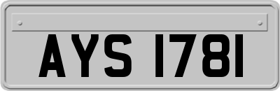 AYS1781