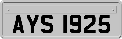 AYS1925