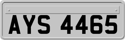 AYS4465