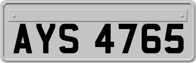 AYS4765