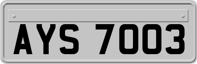 AYS7003