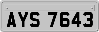 AYS7643