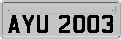 AYU2003