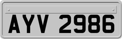 AYV2986
