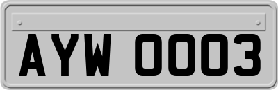 AYW0003