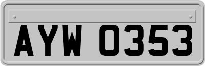 AYW0353