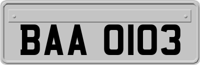 BAA0103