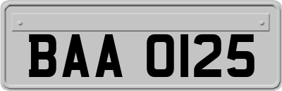 BAA0125