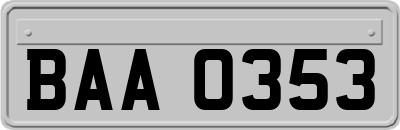 BAA0353
