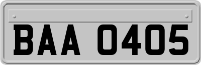 BAA0405