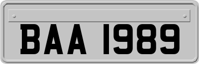 BAA1989