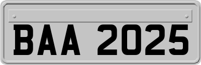 BAA2025