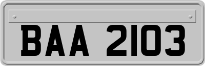 BAA2103