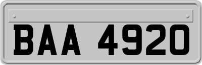 BAA4920