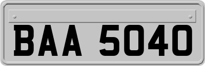 BAA5040