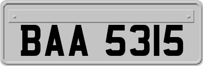 BAA5315