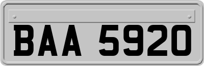 BAA5920