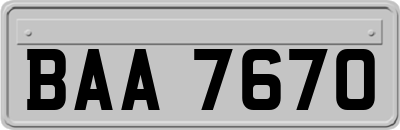 BAA7670