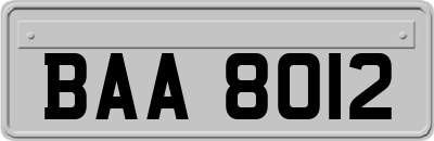 BAA8012