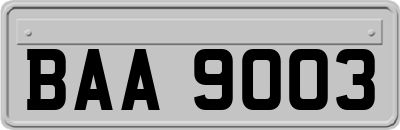BAA9003