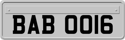 BAB0016