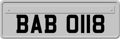 BAB0118