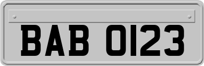 BAB0123