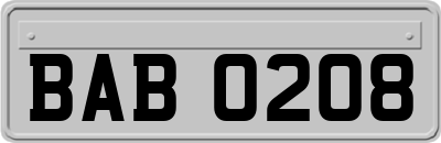 BAB0208