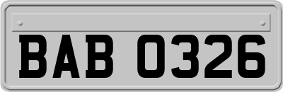 BAB0326