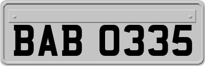BAB0335